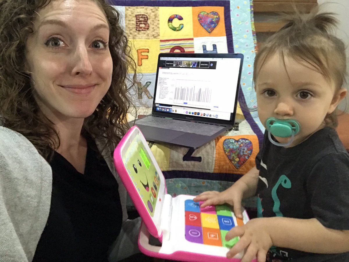 Attending the virtual Earth Educators Rendezvous this week....with my personal in-house experts on inquiry-based learning. I’m sure my workshop will get to know these girls. G is for groundwater. <a href="/nagtgeo/">National Association of Geoscience Teachers</a> #EarthEER2020 #EERbingo #GERbingo