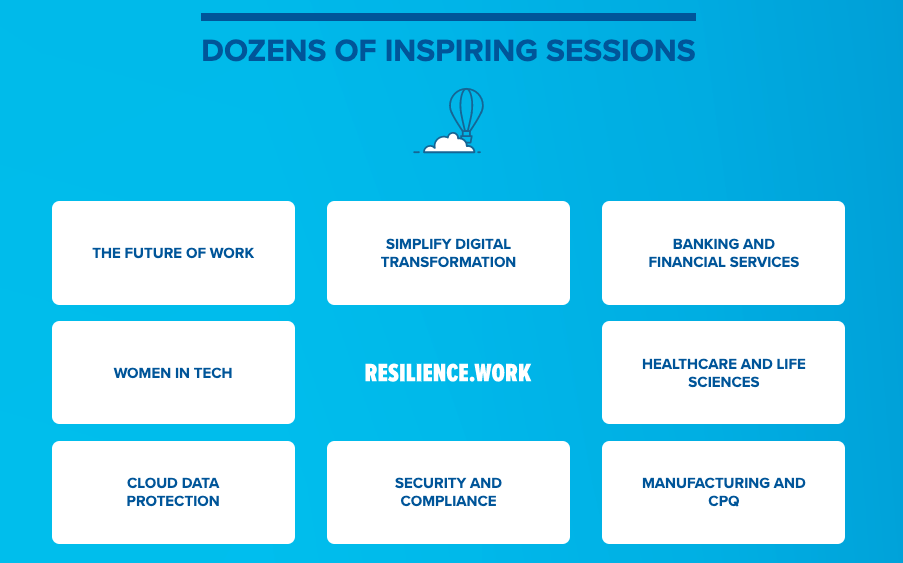 matk62's tweet photo. In just 2 days, #ResilienceWork will offer 24 hours of inspirational keynotes and tracks for #futureofwork, #Banking, #HLS, #Security, #Compliance, #Manufacturung, #dataprotection, #WIT, and much more. Register here: https://t.co/t8bqeugwnZ https://t.co/EXmogKMo28
