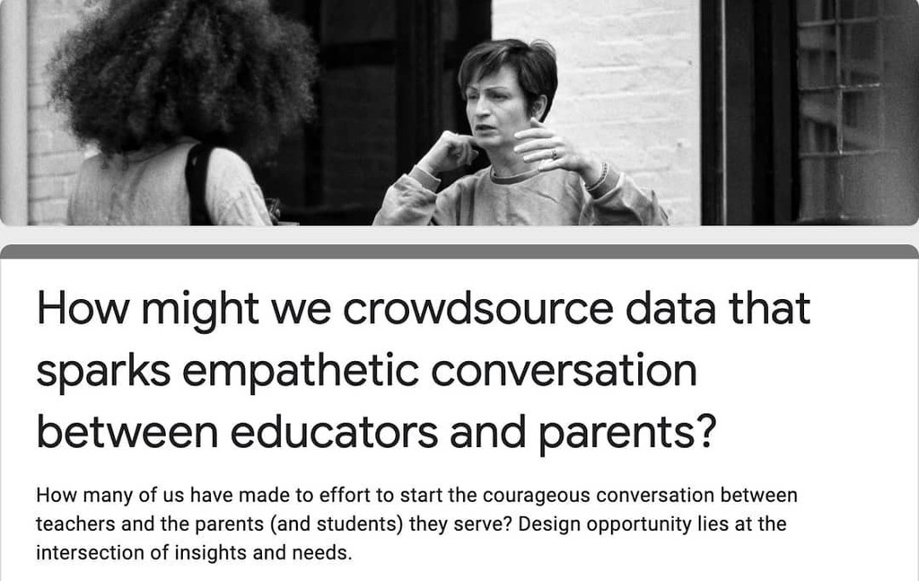 Who can help reshare an empathetic convo b/t Teachers &amp; Parents? 

Only asking 3 words. All data will be open source, anonymous &amp; freely available for trend finding. Teachers: 3 words how you are feeling. Parents: 3 words describing what you need from sc… instagr.am/p/CCl25NGF2si/