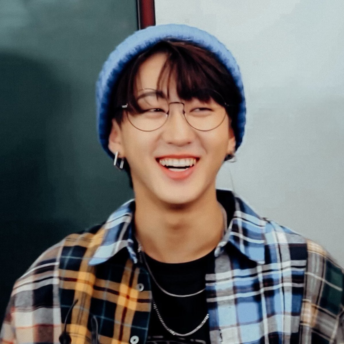 "changbin's smile makes u think ah today has been a good day"