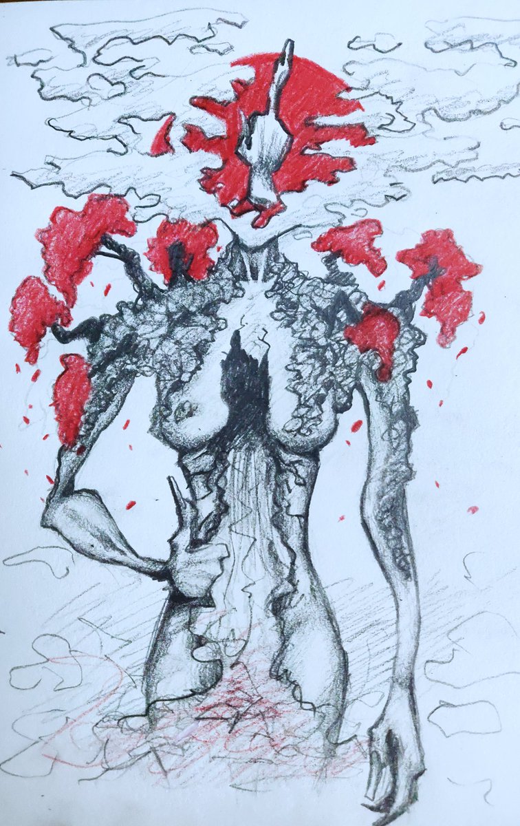 Taniaqe's tweet photo. A small Red - Black series of sketches:)

#art #traditionalart #sketch #drawing #red #graphite https://t.co/vyBmitSzd6