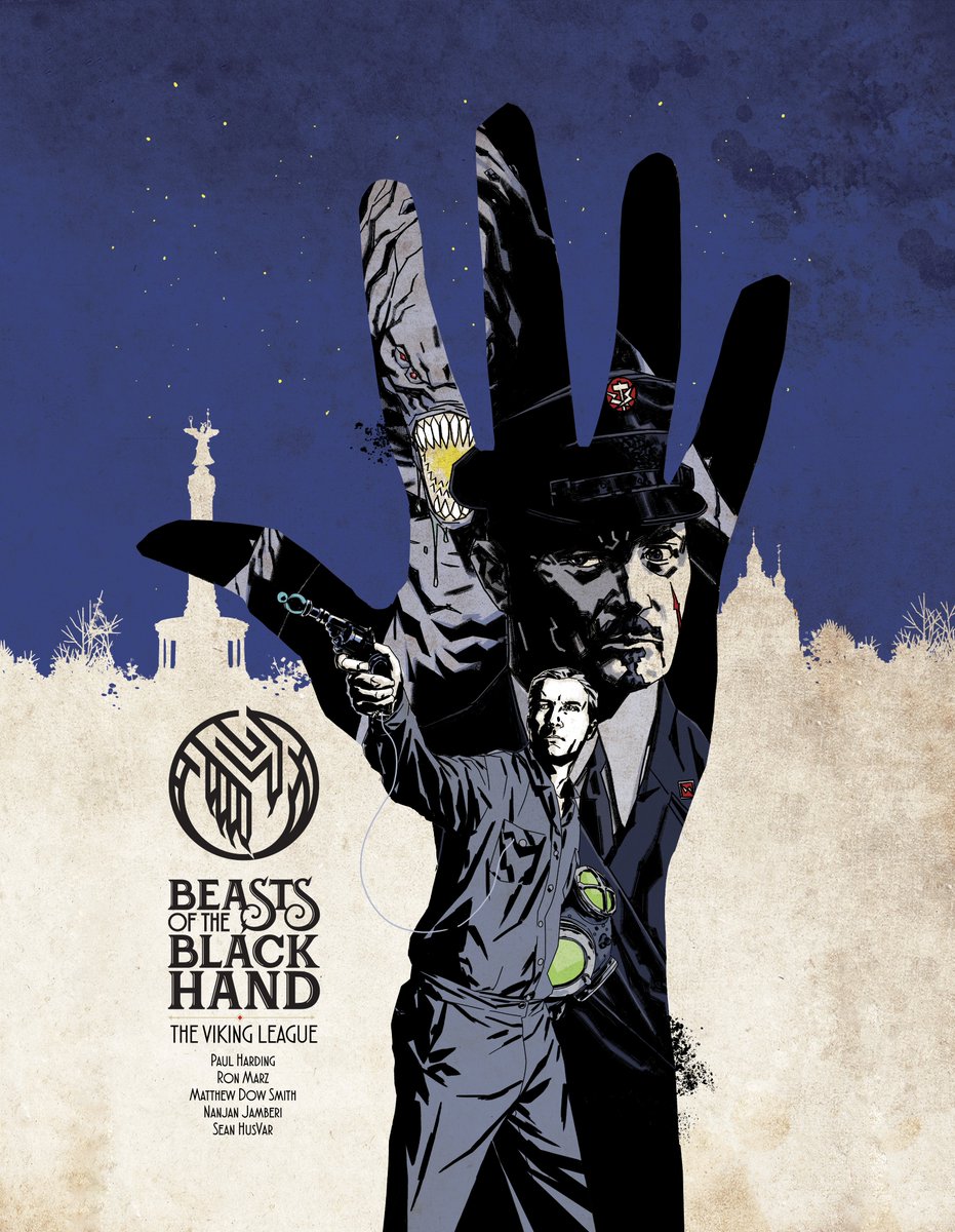 ronmarz's tweet photo. Beasts 2 will be unleashed on @kickstarter this week. Me, @matthewdowsmith, @HardingArt, @OminousPress. https://t.co/pWDkoGo3Gx