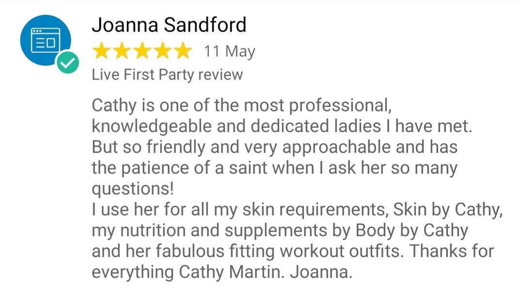 SkinByCathy's tweet photo. We love good reviews from our happy  customers! Visit https://t.co/OXdQCJiioY for more information on our brand and products. https://t.co/JfypcRY5fa