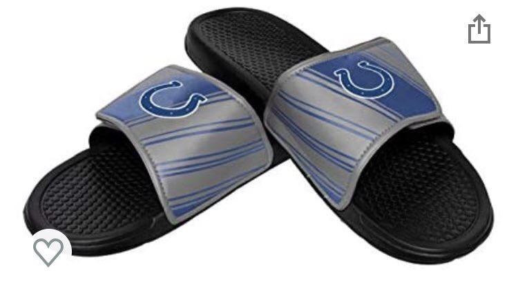 STJPod's tweet image. Anyone want some ugly Colts flip flops? No? Ok