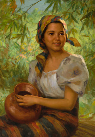 I think I've made my second digital mastercopy (?)

Original: 'Dalagang Bukid' by Fernando Amorsolo #art #artph