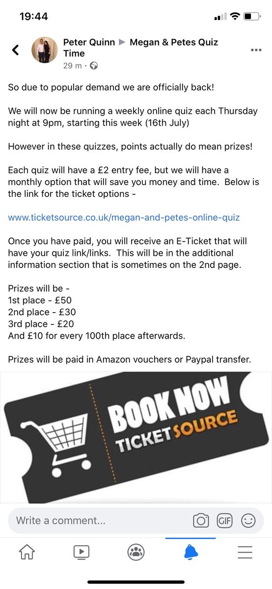Megan & Pete’s Quiz Time tweet media