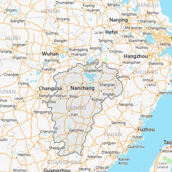  #ThreeGorgesDam  #YangtzeRiver #ChinaFlooding Location of Jiangxi Province, with collapsed dam..