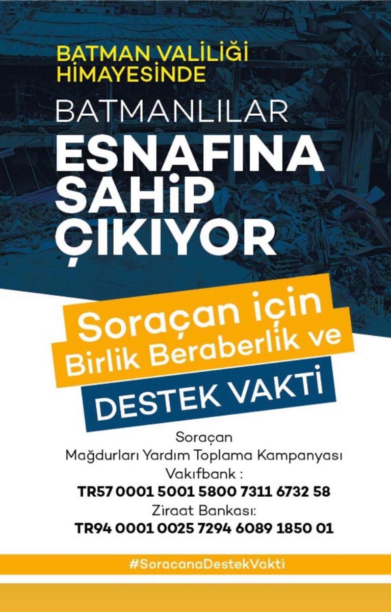 Soraçan için tek yürek alma vakti  #soracanadestekvakti