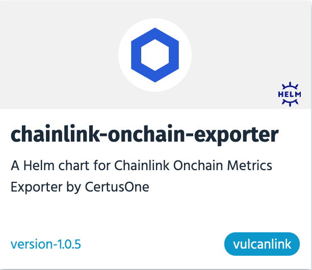 Time for another K8s Helm chart update to chainlink v0.8.9! Also checkout our new packaged chart for <a href="/CertusOne/">Dhdh Bxhx</a>'s Prometheus metrics exporter. github.com/vulcanlink/cha…
#chainlink
#Kubernetes