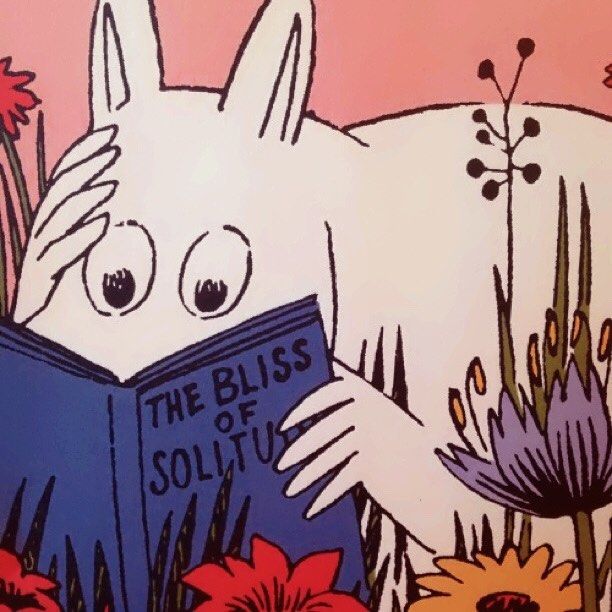 "I love to be alone. I never found the companion that was so companionable as solitude.”
― Henry David Thoreau
#Moomin #Monday