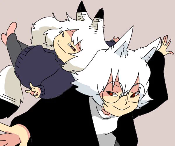 Wきつね 