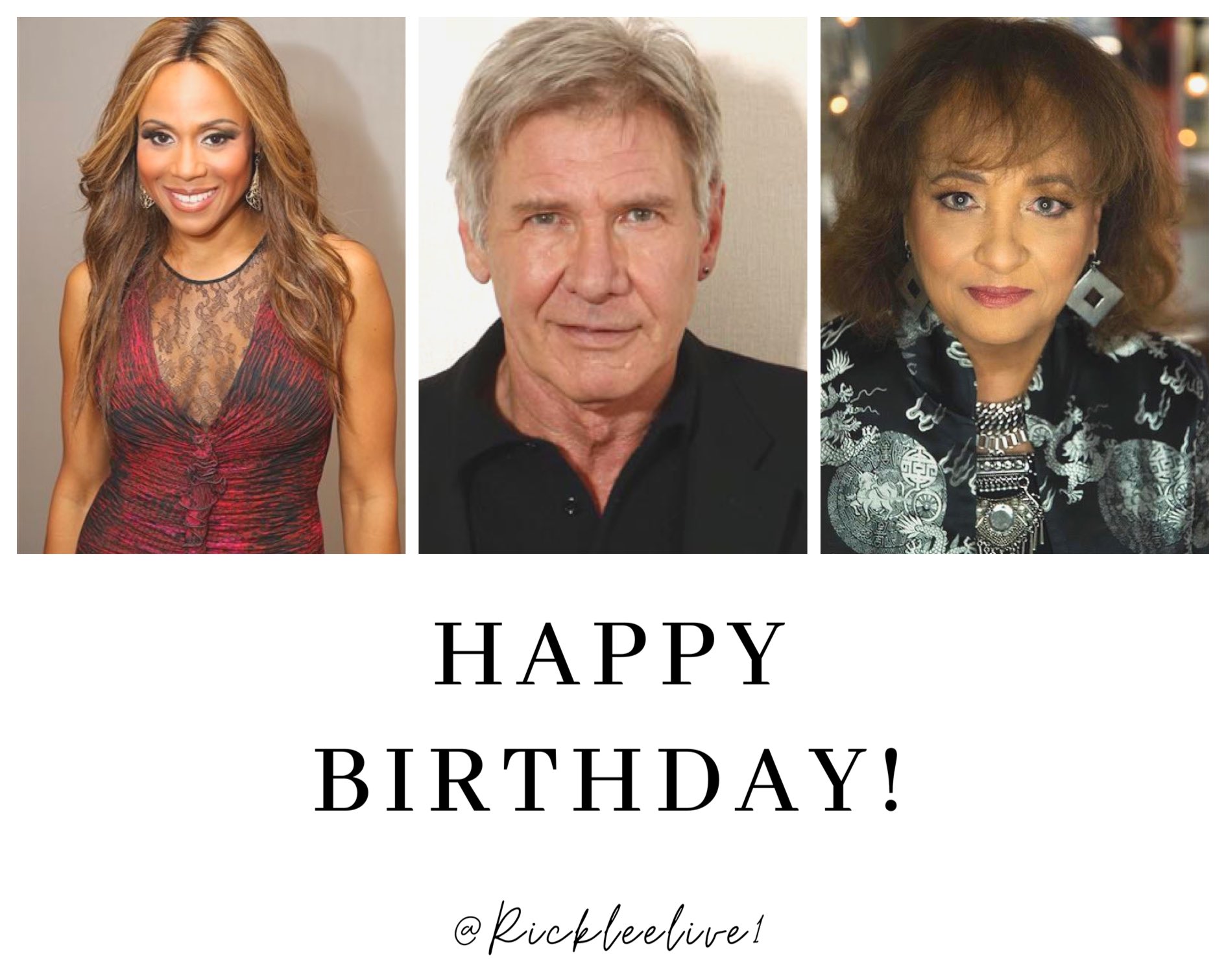 Happy Birthday!   Deborah Cox Daphne Reid 