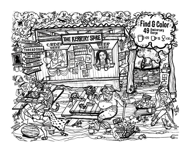 It's another summer Monday! Check out our Fundraising Gallery for the KFF Coloring &amp; Activity Book - included in our great Summer Fun bundles! Add some color to these long summer days with great art featuring KFF life: kerrvillefolkfestival.org/fundraising-gi…