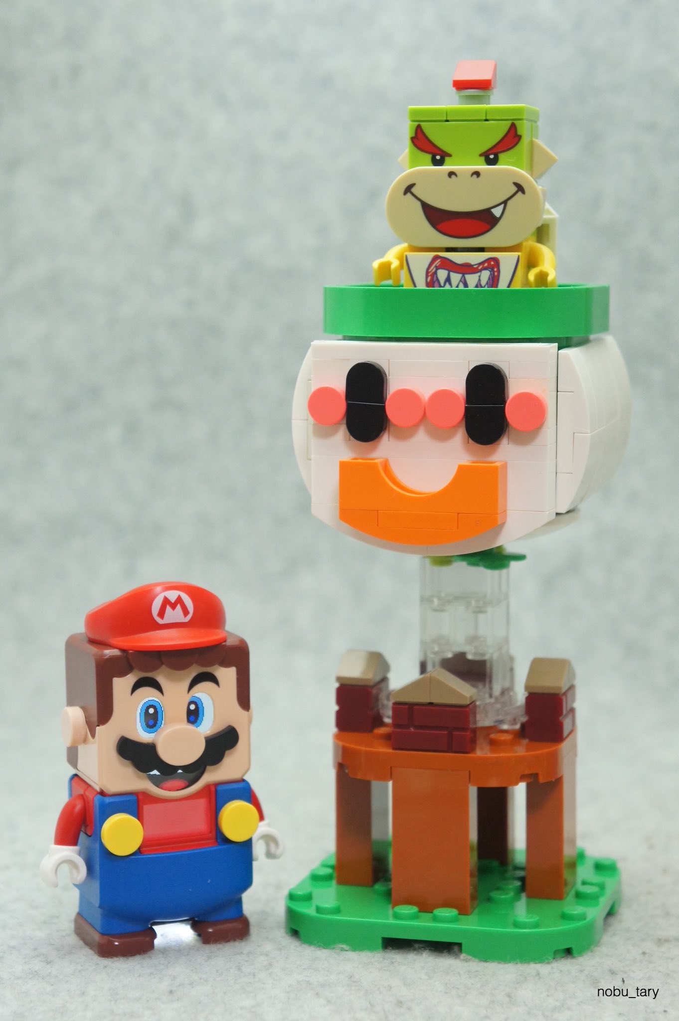 Tary Legoスーパーマリオに合わせて クッパクラウン をつくってみました レゴマリオ レゴ Lego Legosupermario