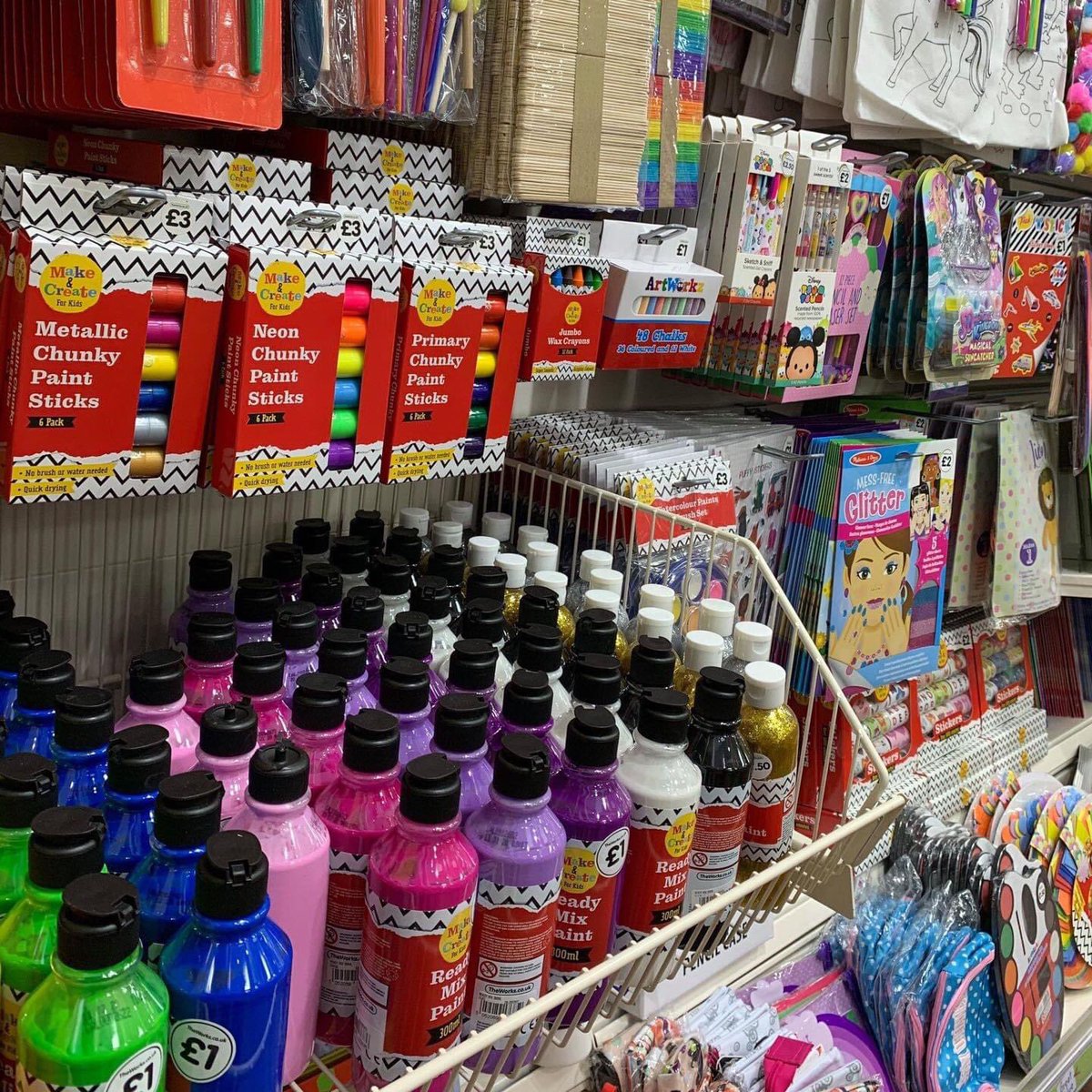 CornmillCentre's tweet photo. Let's get creative! 🎨

Check out our huge range of art and craft for all ages in-store now! @TheWorksStores 🖌

#workstogether #create #shoplocal #staysafe #lovecornmill #shopcornmill https://t.co/UPPBsDyKrf