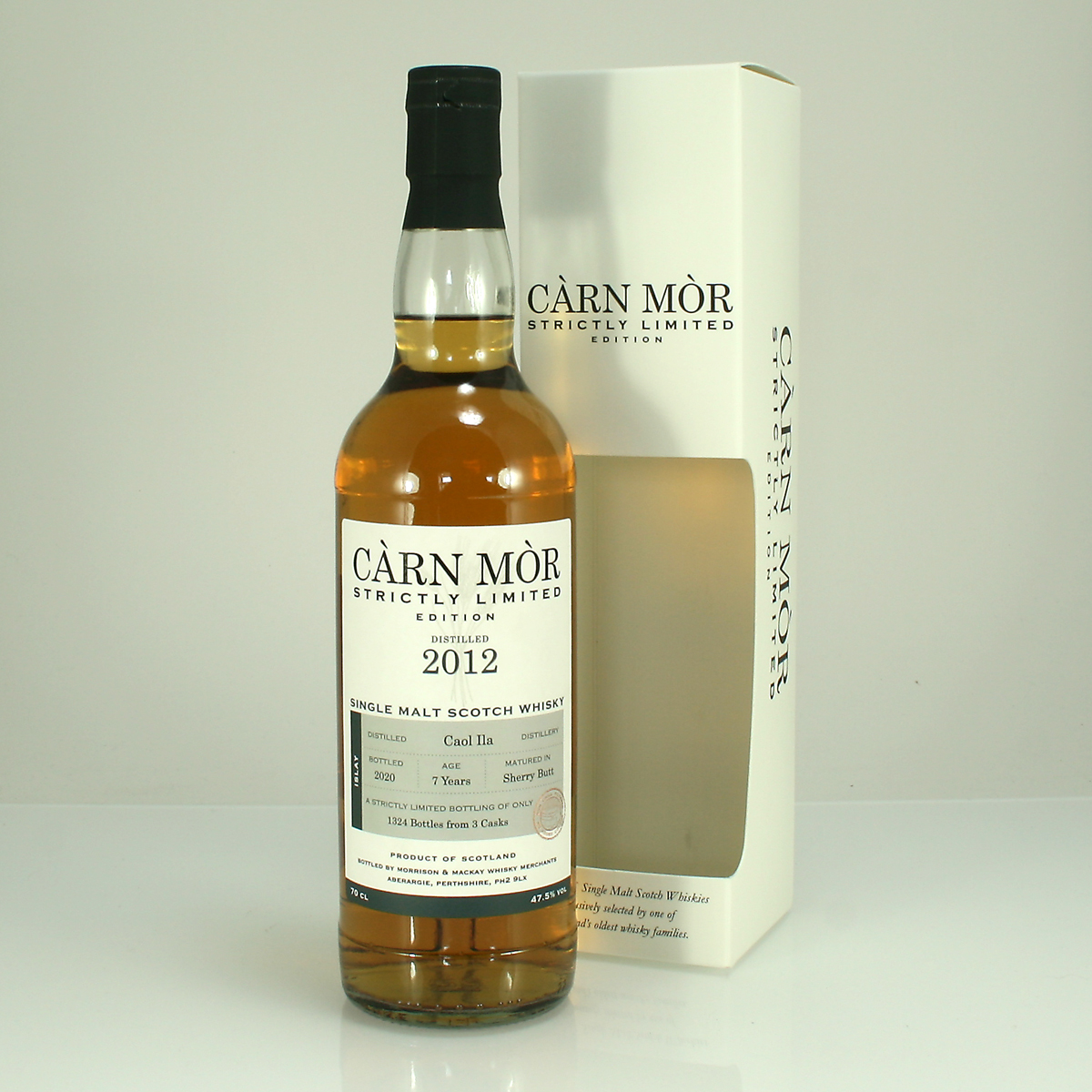 Very excited to be welcoming our lovey customers back again from Wednesday and just in time, a fantastic new arrival from Carn Mor. A cracking Caol Ila 7 year old in a sherry cask. Beautiful sweet smokiness and only £42.98. Available online now or pop in to pick one up.