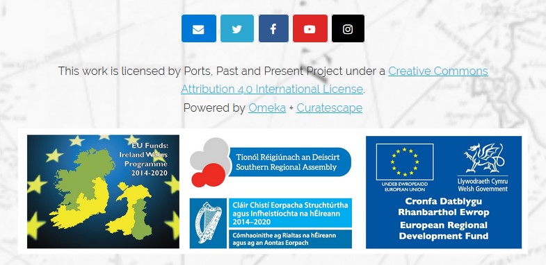 PortsPastPres's tweet image. Introducing: the new and improved portspastpresent.eu! Four stories. More to come. Something new every Friday! Delivered by the #publichistory duo of @omeka and @curatescape. Soon: a forum, more resources, more on #portspastpres. #euirelandwales #coastalstudies #portstories