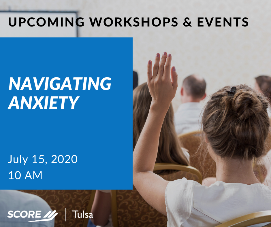TulsaScore's tweet photo. Discussion on stress and anxiety and the impact the quarantine from COVID-19 has had on us as a society.

Register through Zoom: https://t.co/jNsPo6m2A9 https://t.co/rf8lXhRh2O
