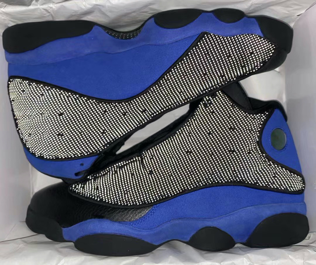 jordan 13 black reflective