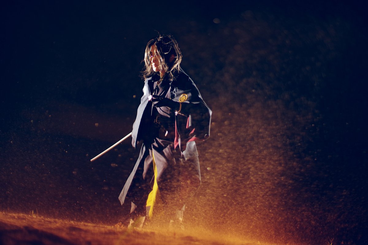 カイリうなぎ コスプレ とうらぶ 南海太郎朝尊 夜戦 撮影 軍曹さん