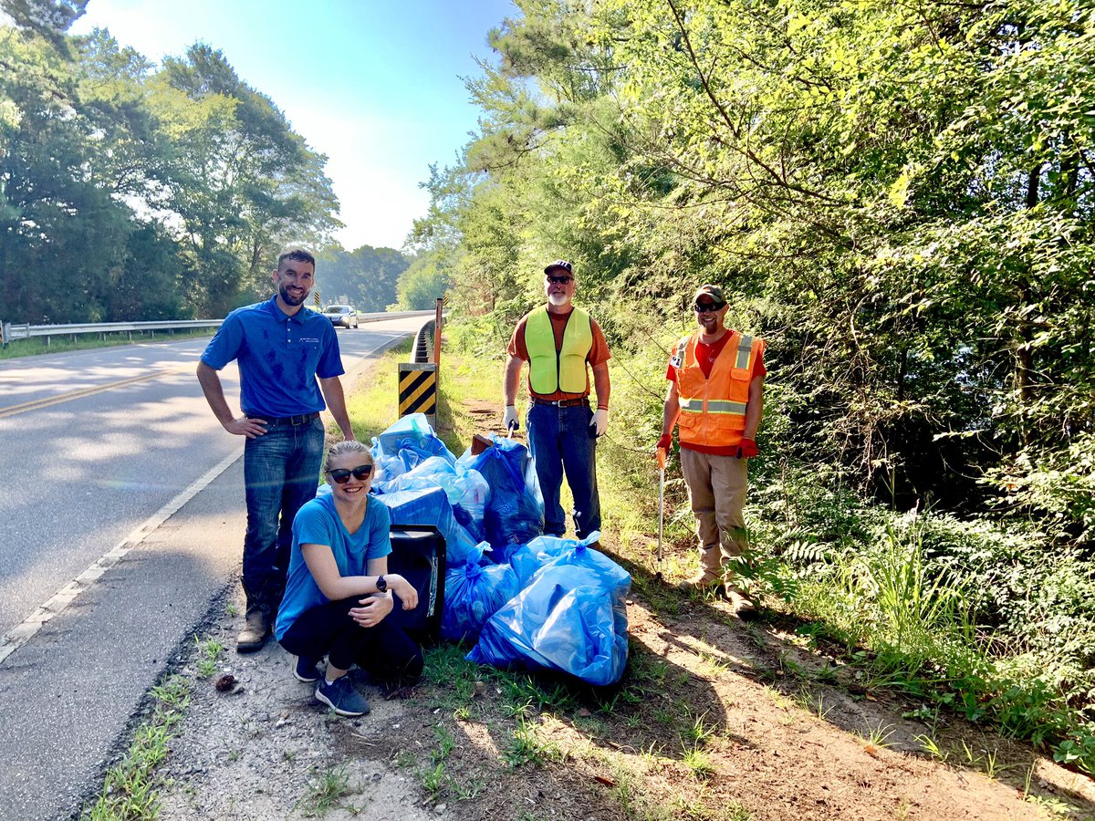 ARJWater's tweet photo. We’ll never understand people polluting the same water they fish in and drink from, but we’re here to protect it. Centerville Road. #SourceWaterProtectors https://t.co/xDOaV9B0Sl