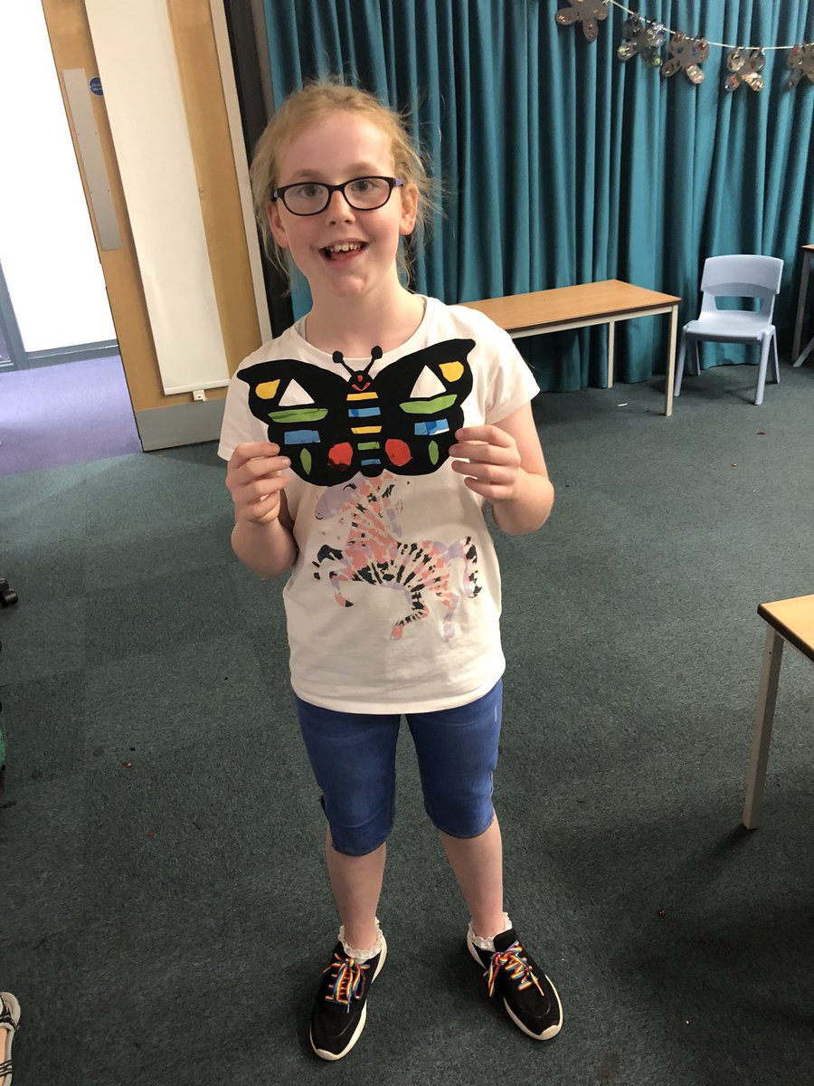 boon_mrs's tweet photo. We have had a lovely day in Educare. We talked about change and learned about the life cycle of a butterfly 🐛 🦋 We also made some beautiful butterflies... look at the wonderful colours we used and the symmetry on the wings! 🦋 @SPSPlymouth https://t.co/QwgaV02Geb