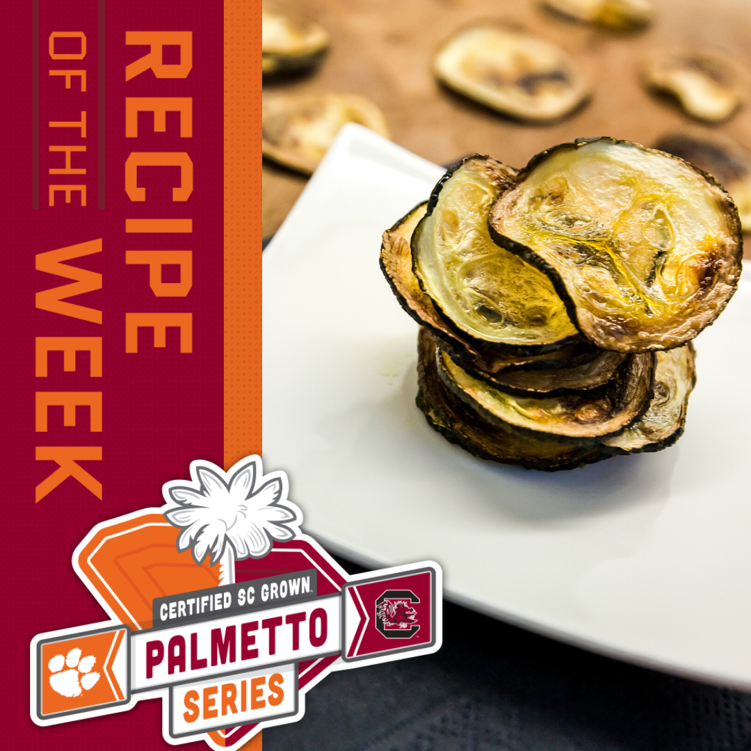 Looking for a poolside snack? Try Zucchini Chips, the #CertifiedSC Recipe of the Week. Easy to make and delicious, these are perfect for kids and adults to snack on while enjoying the sun. bit.ly/3iC2KkI