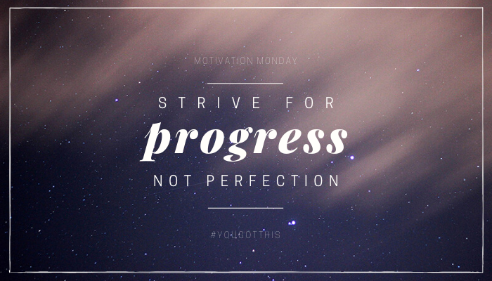RandySpringer13's tweet photo. Monday Motivation: Strive for progress, not perfection.
#mondaymotivation #yougotthis #progress #perfection https://t.co/6Vwqfq5FEe