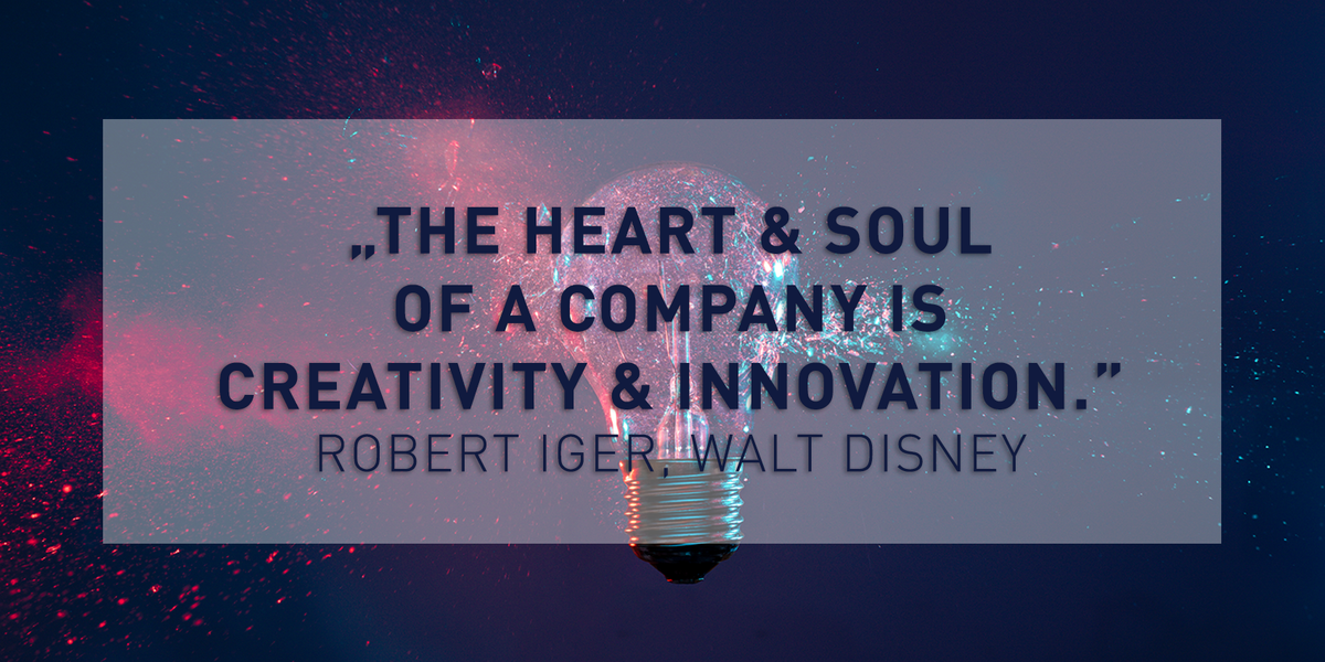 ArltTim's tweet photo. Ich sehe das ähnlich wie @RobertIger! Ohne Kreativität &amp; Innovation kann es keinen Fortschritt in einem Unternehmen geben. 💡 

#MotivationMonday https://t.co/OAxXTRnKCm