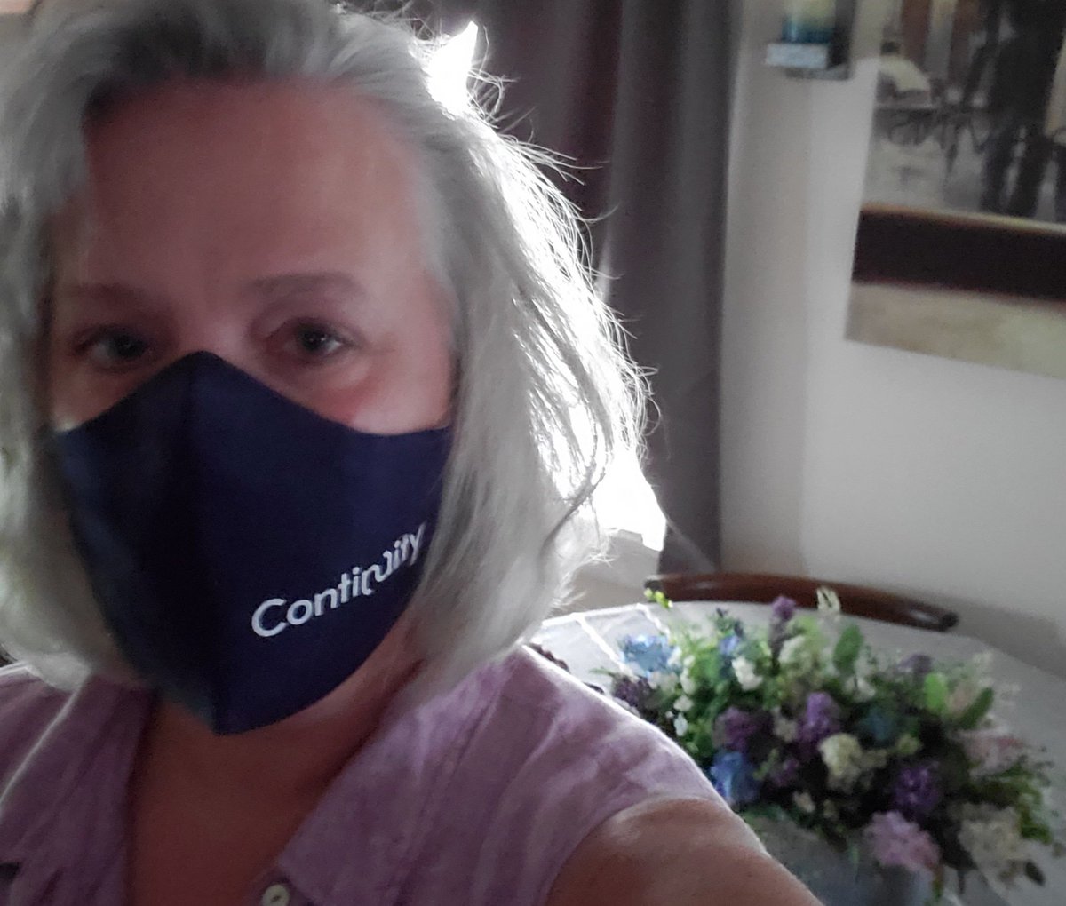 clparsons's tweet photo. Thank you Continuity for keeping your employees safe. https://t.co/ylWDKqN7Jj