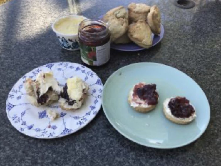 LoseleyFields's tweet photo. Anyone for Afternoon Tea?
Our Year 5’s have been baking at home and these Scones look delectable! We wish we were there to share them!
#Loseleylearning #HomeLearning #KS2DT #Scones #CreamTea
#Binscombe #Farncombe #Godalming #LoseleyFields https://t.co/v6iwyZiQky