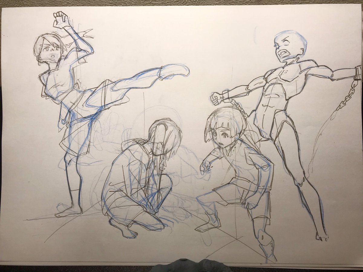就職まだまだ先やけどポートフォリオ的なの作ろ思って描いてみたけど普段模写ばっかやってるせいで参考資料ないと画力がガン下がりする体になってしまった 