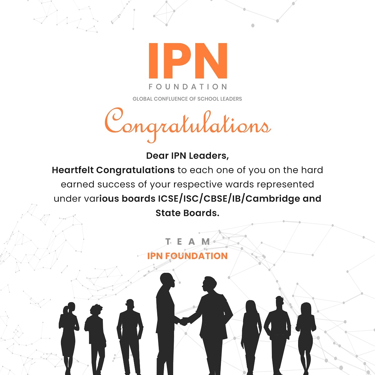IPNFoundation's tweet photo. CONGRATULATIONS!!! 

#IPNIndia #ipnglobal #ipnfoundation #icse #CBSE #results #education https://t.co/Ke6Cq4GZLp