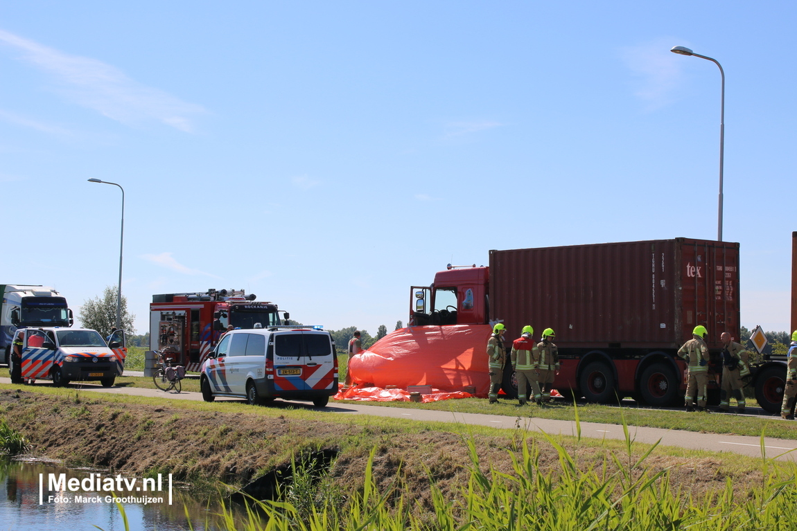 Melding ongeval Westvoorneweg Rockanje