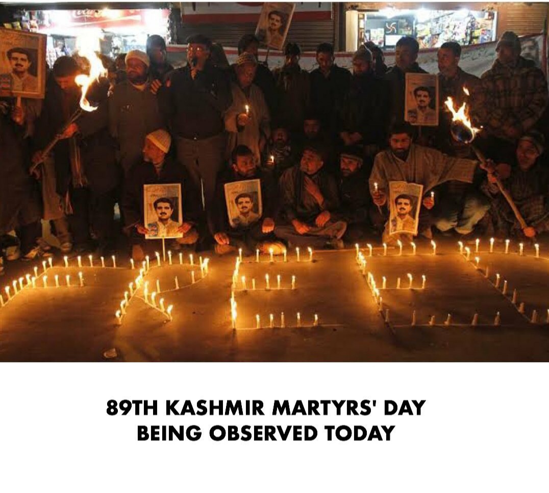 tachjklf's tweet photo. 13جولائی 1931 کے شہیدوں کو سلام پیش کرتے ہیں ۔
#KashmirMartyresDay https://t.co/RkdJ8G3GkO