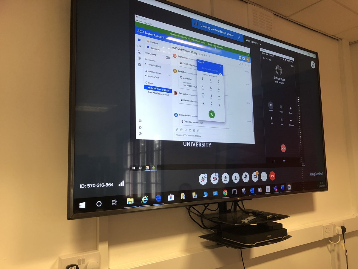. <a href="/Avaya/">Avaya</a> @Avaya_UK Cloud Office training is in progress ready for deployments for our partner channel #aco #avaya #cloudoffice #partner #install