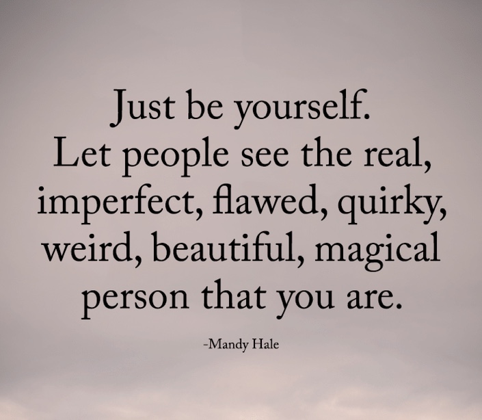 Dare to be yourself. - Andr Gide