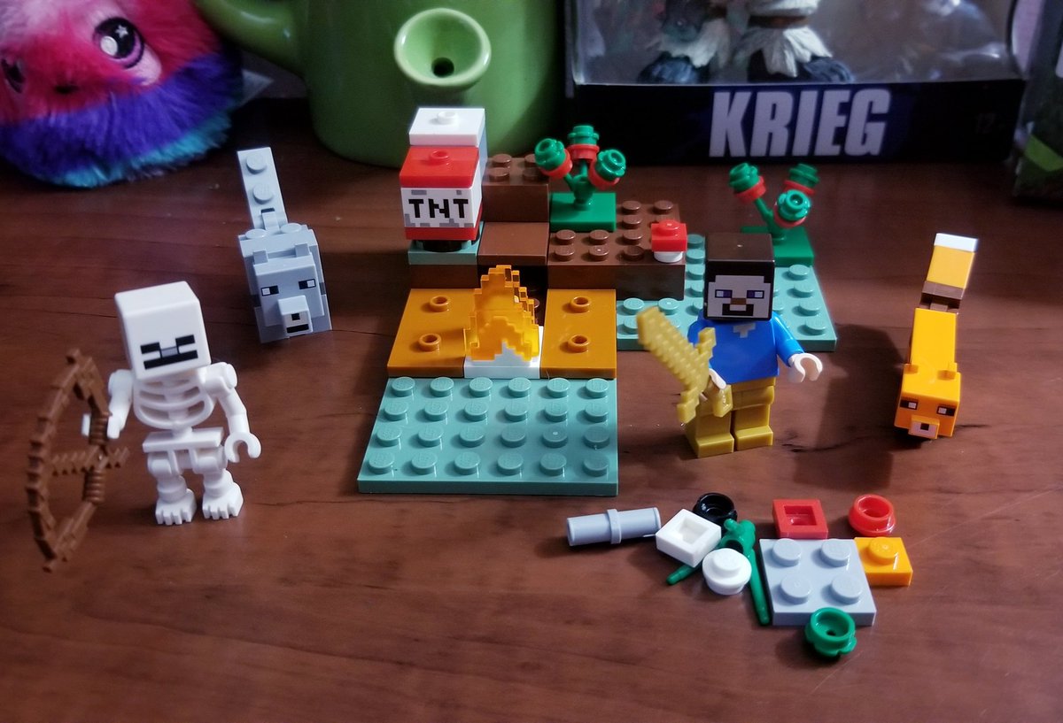 Devilish_QT's tweet photo. This. Is. Awesome. 🤣 My very first #LEGO kit and I'm hooked. Finally something besides crochet. 🙀 #Minecraft #MinecraftMonday
#MinecraftLego #MinecraftAddicted

I've double checked twice and still come up with several parts left over. Is this normal? https://t.co/bDvHTmx5UR