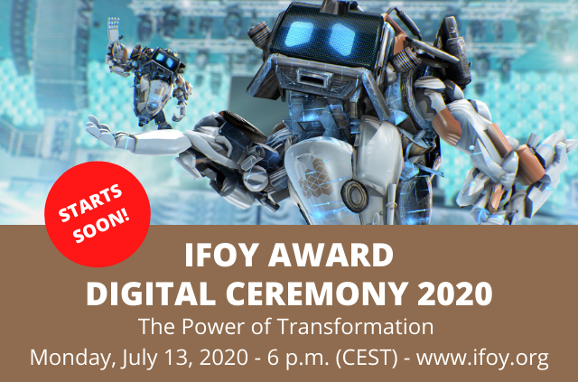 Only one hour left - we are very excited!
#ifoy #ifoyaward #ifoyrocks #andthewinneris