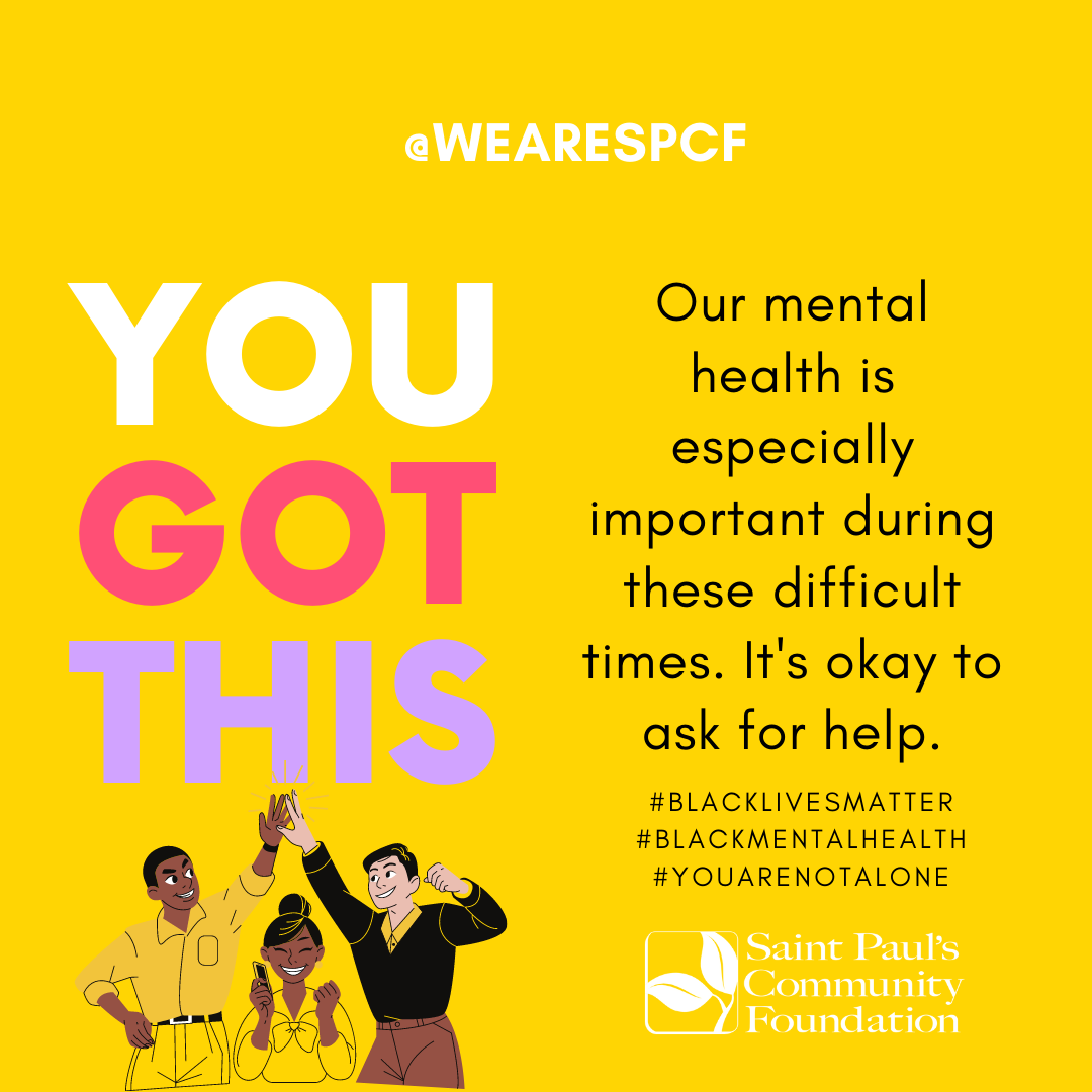 WeAreSPCF's tweet photo. Our mental health is our wealth just like caring for our bodies. It's okay to ask for help. #blackmentalhealth #youarenotalone #yourhealthmatters #wearespcf https://t.co/egvEcSsJ22