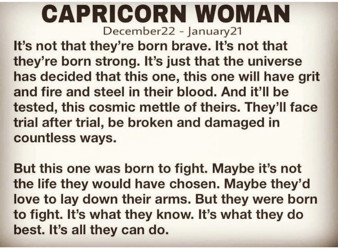To woman what capricorn know about Everything You