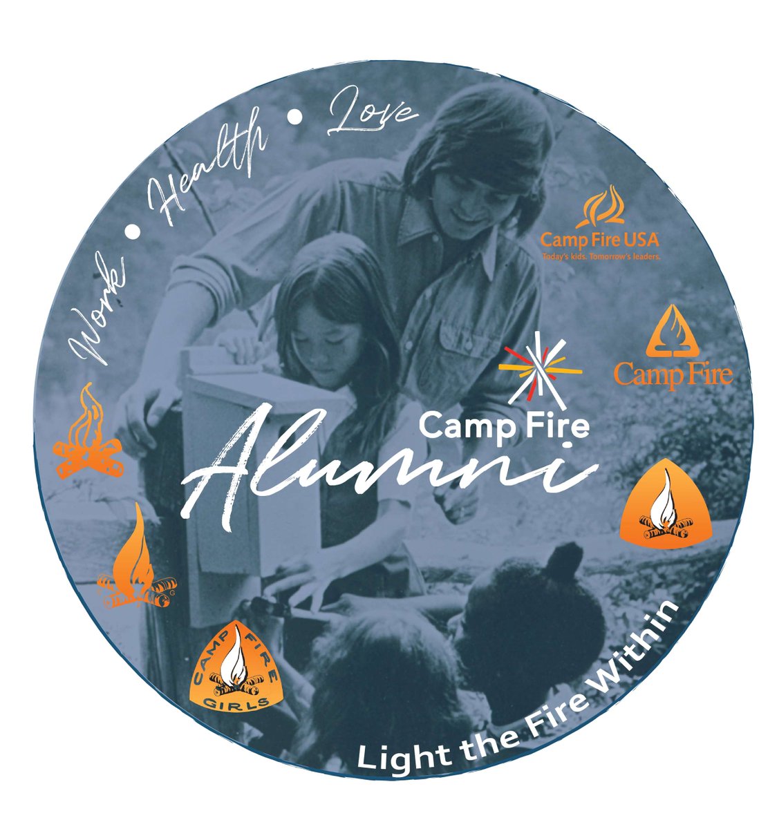 CampFireNHQ's tweet photo. For more than a century, Camp Fire alumni like you have brought the values of work, health and love to the world, no matter what challenges you’ve faced. We’re celebrating you this month. #CFAlumni https://t.co/1yjofuDEFO