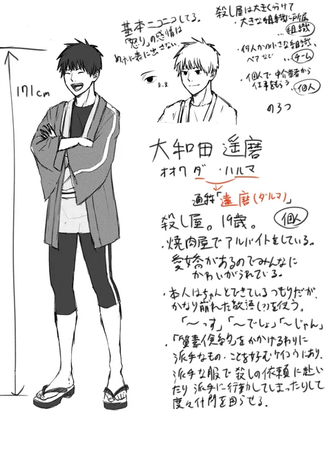 #創作 
気が向いたらやるうちの子紹介② 