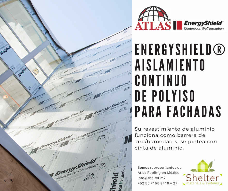 shelter_mx's tweet photo. El #Polyiso de @AtlasRoofing es ideal para ser utilizado como #AislamientoContinuo en #Fachadas y cuenta con el mayor #ValorR en el mercado. ¡Contáctanos! info@shelter.mx
#ShelterMX #AtlasRoofing #EnergyShield #AtlasPolyiso https://t.co/3fyHUHsUTl