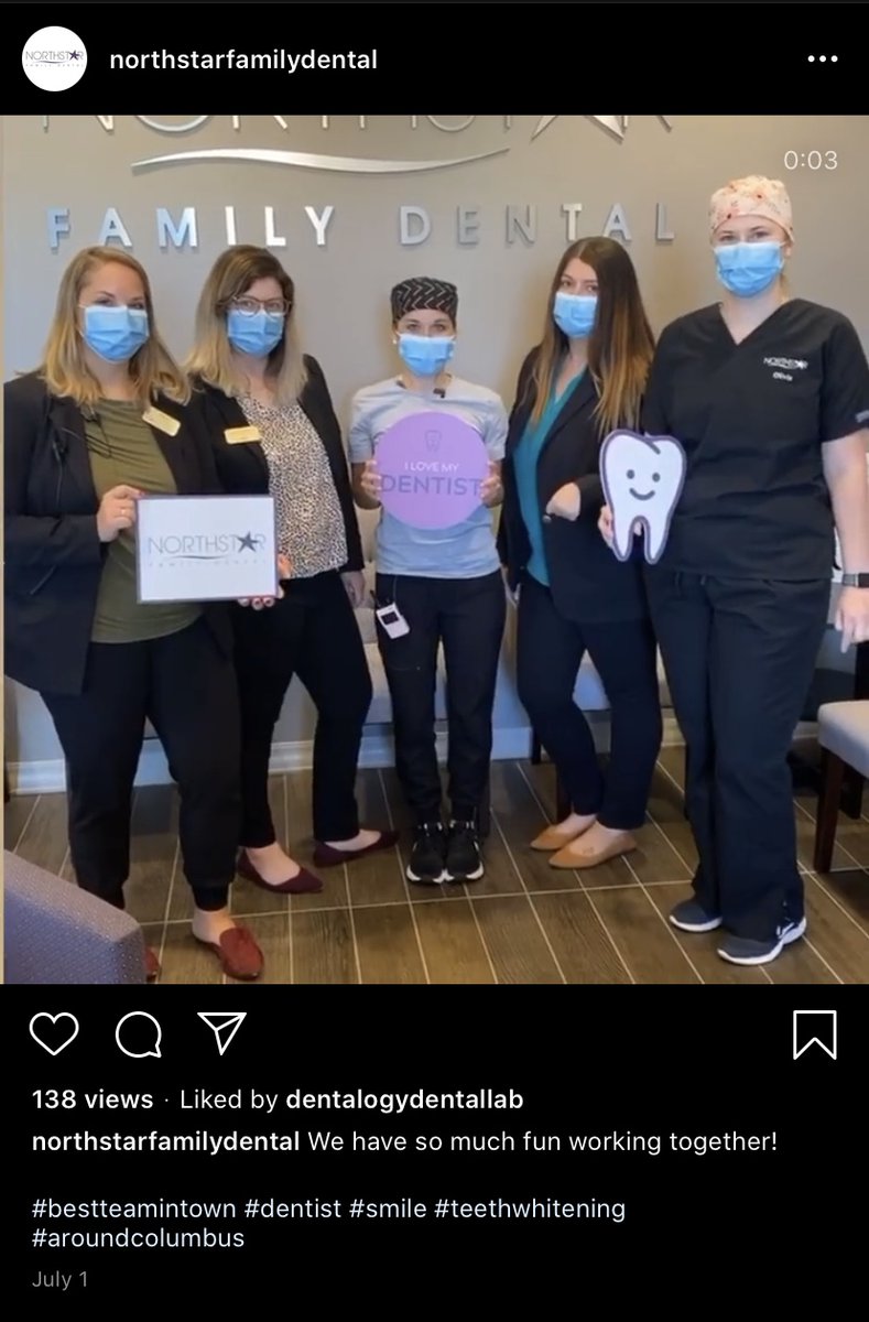 We love it when our customers share their completed sign with us! Thanks Northstar Family Dental for the shoutout and for trusting us with your signage needs! #fastsignsdublin #fastsigns86 #dublin #ohio #signage #smile