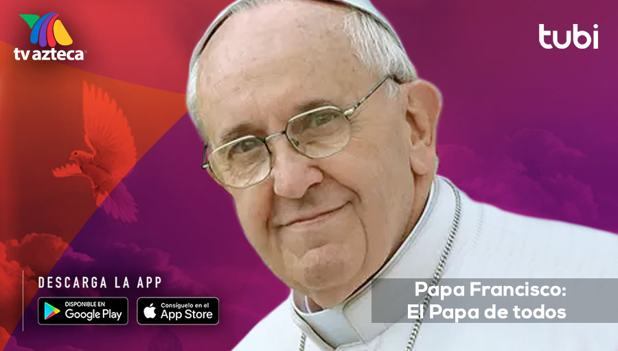 Conoce el documental imperdible sobre la vida del Papa Francisco. ⛪ ¡Disfrútala GRATIS! Eso es TUBI. Descarga la App aquí. > bit.ly/AppTubi 📲 #TubiEsGratis