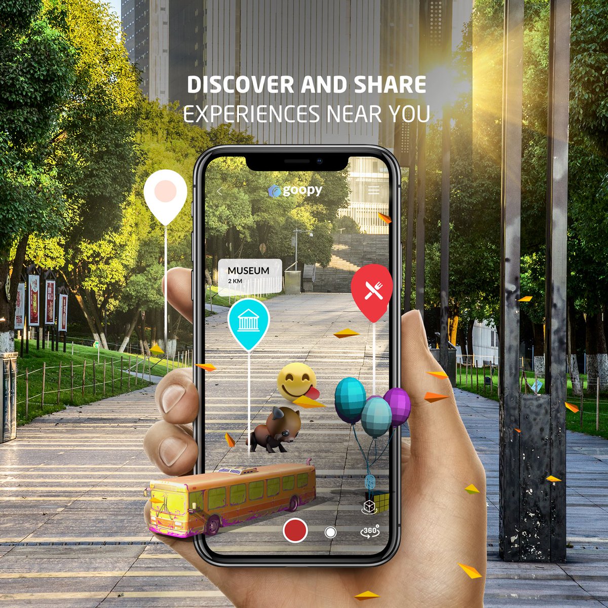 GoopyTechnology's tweet photo. Transform your phone or tablet in an augmented reality scanner. Check the Goopy new release
Download our app and discover https://t.co/sRcrsyME8k
#AugmentedReality #AR #RealidadAumentada #GoopyAR #ARKit #ARCore #GoopyStudio https://t.co/6T1ZzCS62y