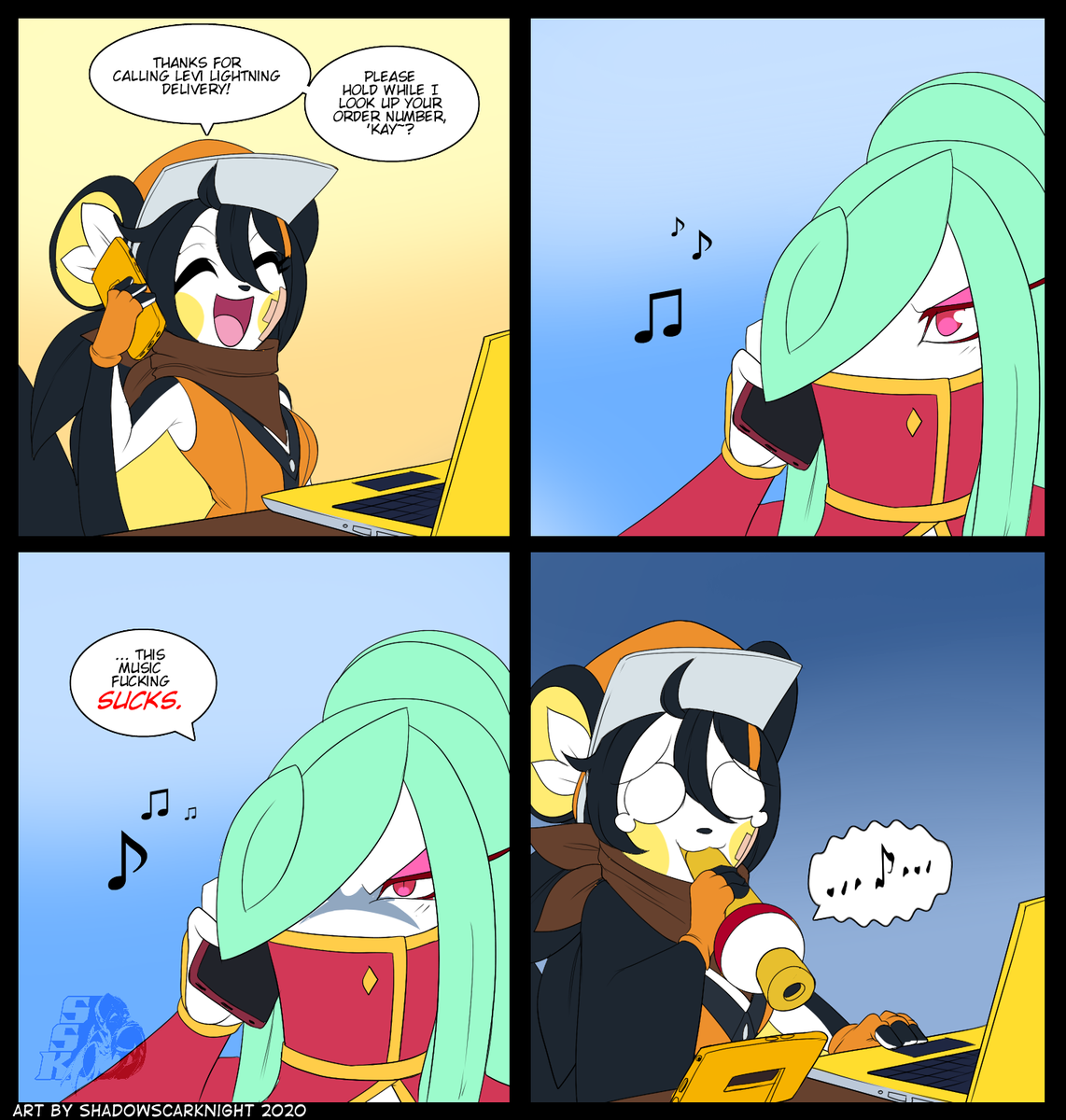 I couldn't resist doing my own take on this comic ?Damn Lichi why ya gotta be so r00d https://t.co/imGtQrZg3q 
