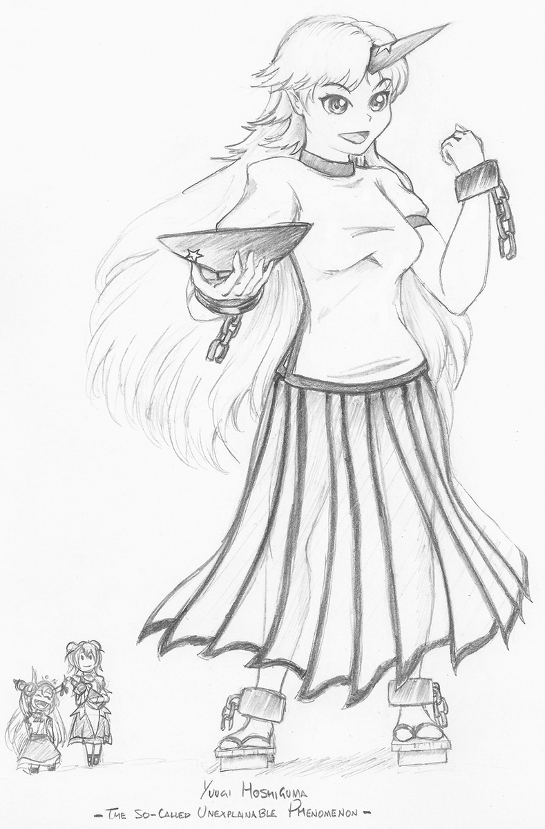 Arcsol8's tweet photo. Day 51 of drawing a Touhou character - Yuugi Hoshiguma!

#touhou #touhouproject #東方 #東方Project #traditionalart #pencildrawing #myart #fanart #yuugihoshiguma #星熊勇儀 https://t.co/0YiVrd4WBA