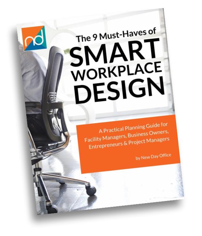 NewDayOffice's tweet photo. Does your office make your business better? It should. Download this FREE guide for creating smarter spaces that will transform the way you work.    https://t.co/WMmsBE82sH #workplacedesign #officedesign #smartworkplace #workspace #officefurniture #officetrends #workplace https://t.co/pIEM3rnS5K